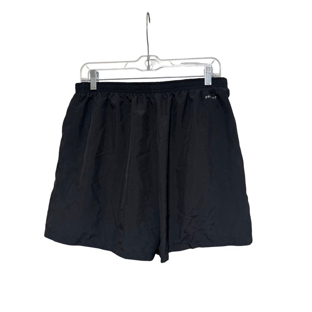 Nike Men's Dri-FIT Running Shorts Black L Lined Pockets - Picture 6 of 8